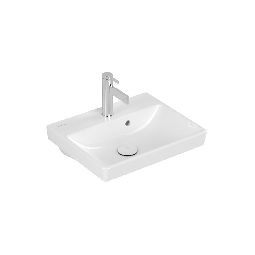 Villeroy & Boch 73584501 - Επιτοίχιος νιπτήρας AVENTO 45x37 cm κεραμικός/λευκός