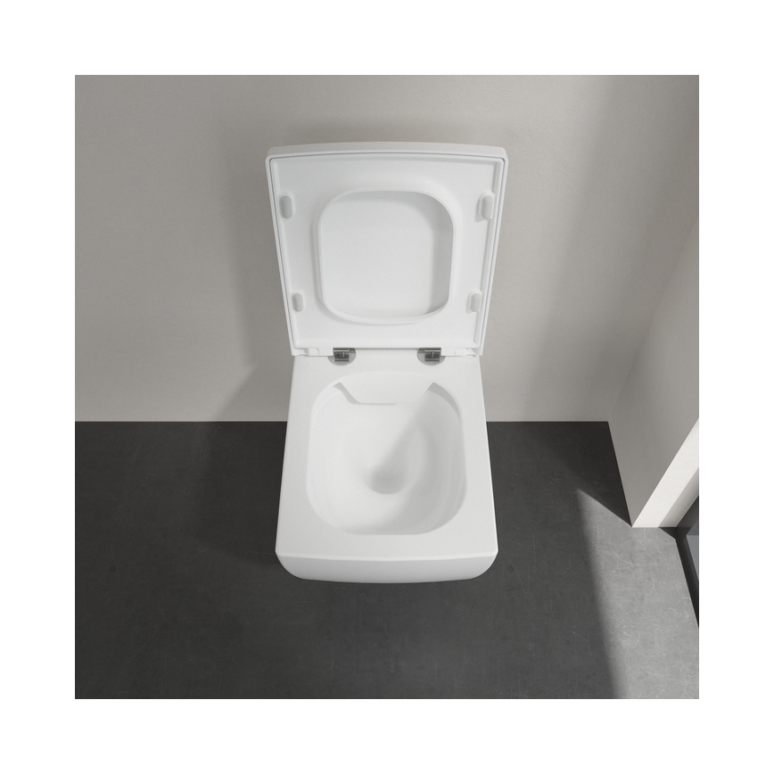 Villeroy & Boch 8M24S101 - Κάθισμα λεκάνης με αθόρυβο κλείσιμο (SoftClose) MEMENTO 2.0, λευκό
