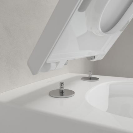 Villeroy & Boch 8M24S101 - Κάθισμα λεκάνης με αθόρυβο κλείσιμο (SoftClose) MEMENTO 2.0, λευκό