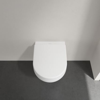 Villeroy & Boch 8M42S101 - Κάθισμα λεκάνης SoftClose SUBWAY 3.0 λευκό
