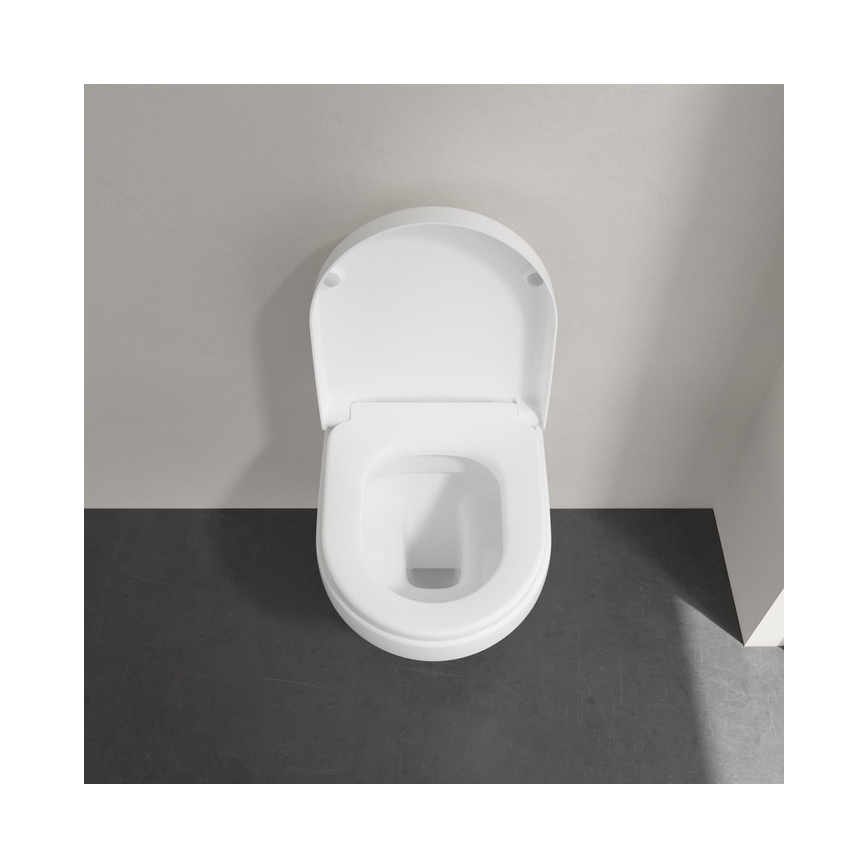 Villeroy & Boch 8M42S101 - Κάθισμα λεκάνης SoftClose SUBWAY 3.0 λευκό