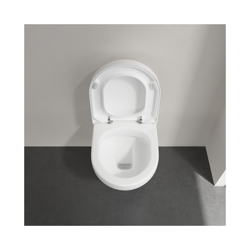 Villeroy & Boch 8M42S101 - Κάθισμα λεκάνης SoftClose SUBWAY 3.0 λευκό