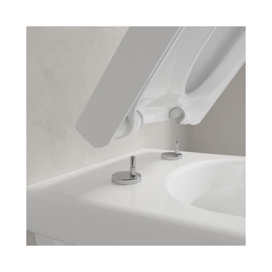 Villeroy & Boch 8M42S101 - Κάθισμα λεκάνης SoftClose SUBWAY 3.0 λευκό