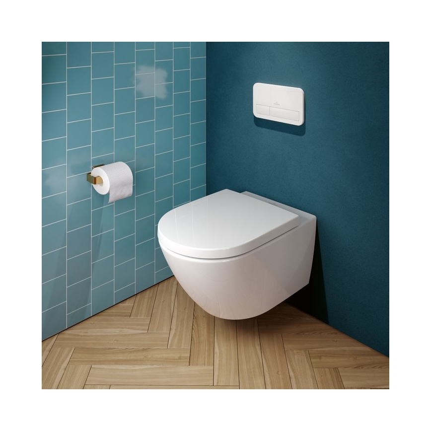 Villeroy & Boch 8M42S1T1 - Κάθισμα WC SoftClose SUBWAY 3.0, λευκό