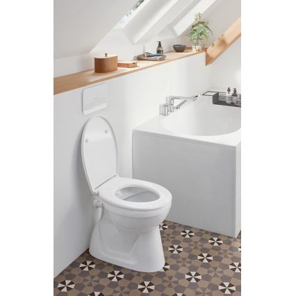 Villeroy & Boch 8M43S101 - Κάθισμα WC O.NOVO με αθόρυβο κλείσιμο (SoftClose), λευκό