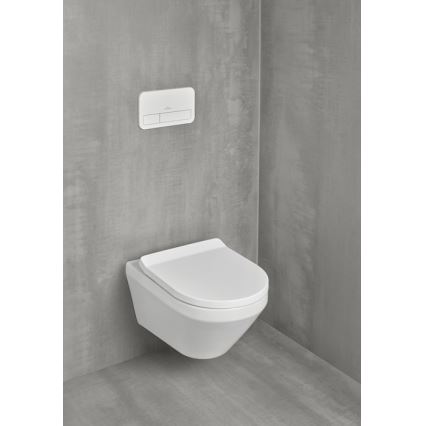 Villeroy & Boch 8M70S101 - Κάθισμα τουαλέτας ARCHITECTURA SoftClose λευκό