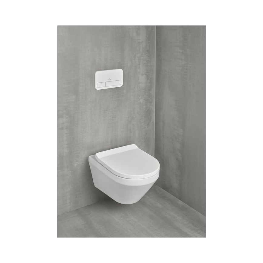 Villeroy & Boch 8M70S101 - Κάθισμα τουαλέτας ARCHITECTURA SoftClose λευκό