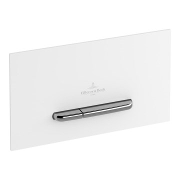 Villeroy & Boch 92216168 - Πλήκτρο έκπλυσης VICONNECT λευκό/γυαλιστερό χρώμιο