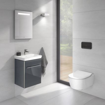 Villeroy & Boch 922400RB - Πλήκτρο έκπλυσης VICONNECT σε γυαλιστερό μαύρο