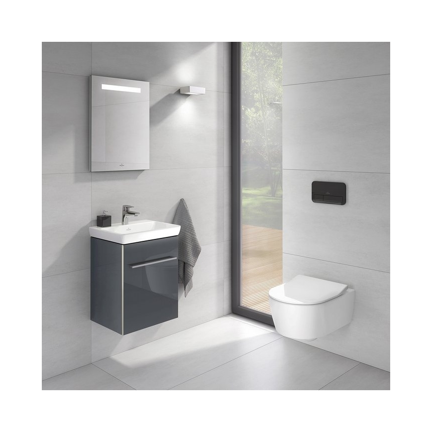 Villeroy & Boch 922400RB - Πλήκτρο έκπλυσης VICONNECT σε γυαλιστερό μαύρο