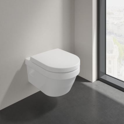 Villeroy & Boch 98M9C101 - Κάθισμα τουαλέτας SoftClose ARCHITECTURA λευκό