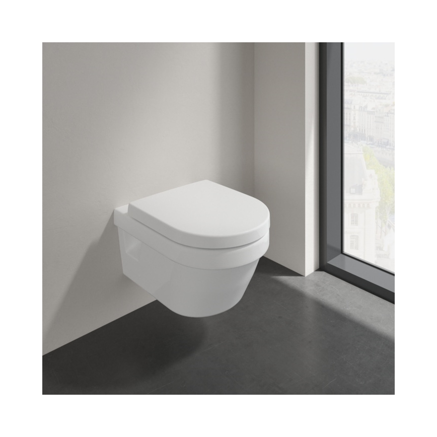 Villeroy & Boch 98M9C101 - Κάθισμα τουαλέτας SoftClose ARCHITECTURA λευκό