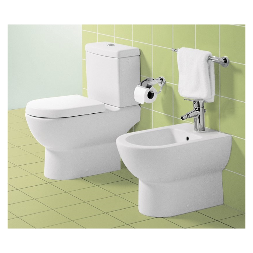 Villeroy & Boch 9M55S101 - Κάθισμα τουαλέτας SoftClose SUBWAY λευκό