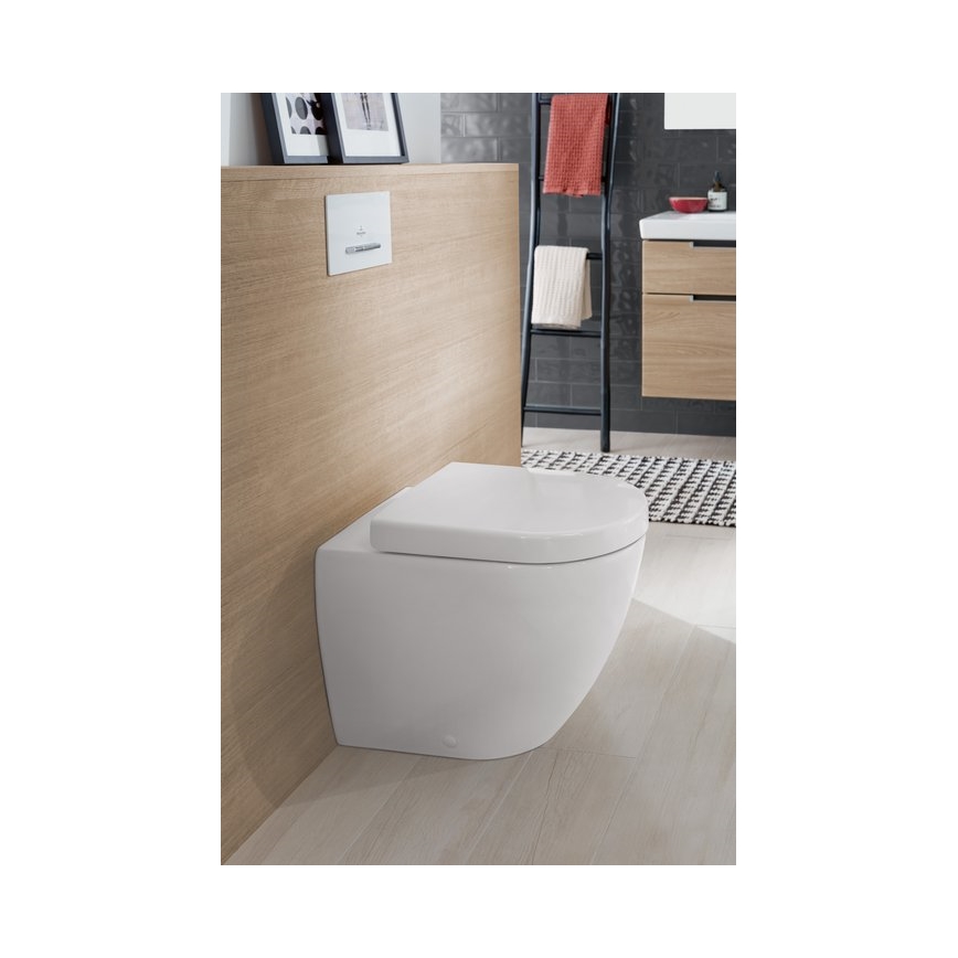 Villeroy & Boch 9M68S101 - Κάθισμα λεκάνης SoftClose SUBWAY 2.0 λευκό