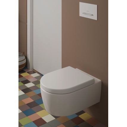 Villeroy & Boch 9M77C101 - Κάθισμα τουαλέτας SoftClose AVENTO λευκό
