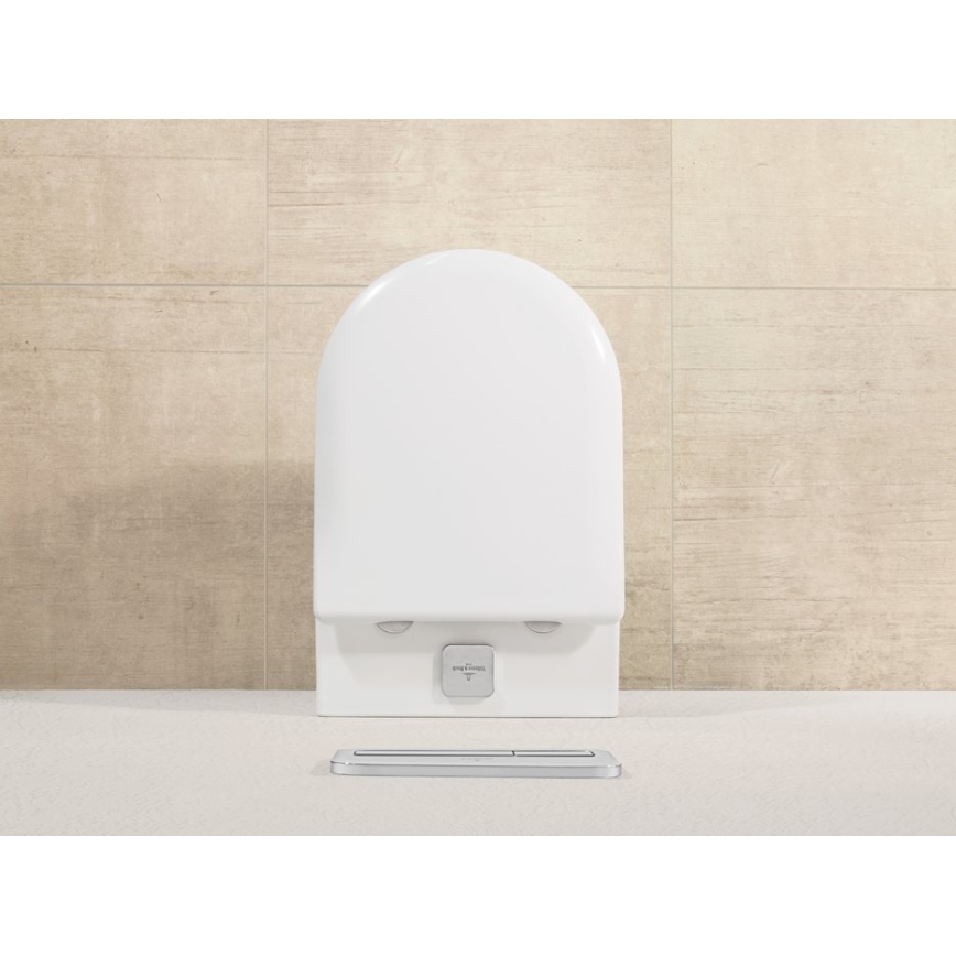 Villeroy & Boch 9M78S101 - Κάθισμα τουαλέτας SoftClose SUBWAY 2.0 λευκό