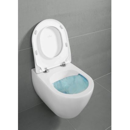 Villeroy & Boch 9M78S101 - Κάθισμα τουαλέτας SoftClose SUBWAY 2.0 λευκό