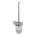 Villeroy & Boch TVA15101600061 - Επιτοίχια βούρτσα WC ELEMENTS γυαλί/γυαλιστερό χρώμιο
