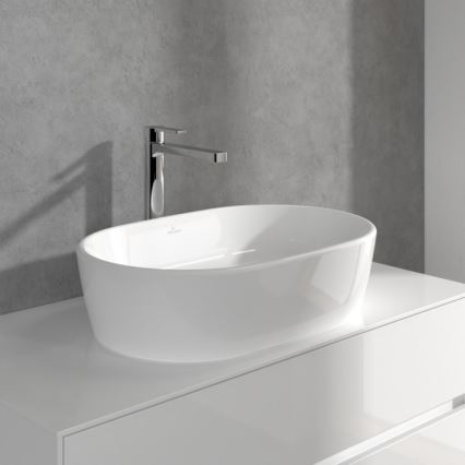 Villeroy & Boch TVW10300500061 - Μίκτης νιπτήρα + βαλβίδα εκροής ARCHITECTURA 32,9 εκ. γυαλιστερό χρώμιο
