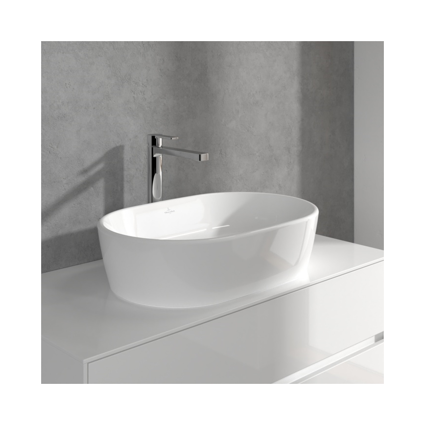Villeroy & Boch TVW10300500061 - Μίκτης νιπτήρα + βαλβίδα εκροής ARCHITECTURA 32,9 εκ. γυαλιστερό χρώμιο