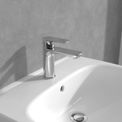 Villeroy & Boch TVW10400300161 - Μπαταρία νιπτήρα O.NOVO 15,5 cm γυαλιστερό χρώμιο