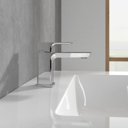 Villeroy & Boch TVW11200100161 - Μπαταρία νιπτήρα SUBWAY 3.0 12,5 cm γυαλιστερό χρώμιο