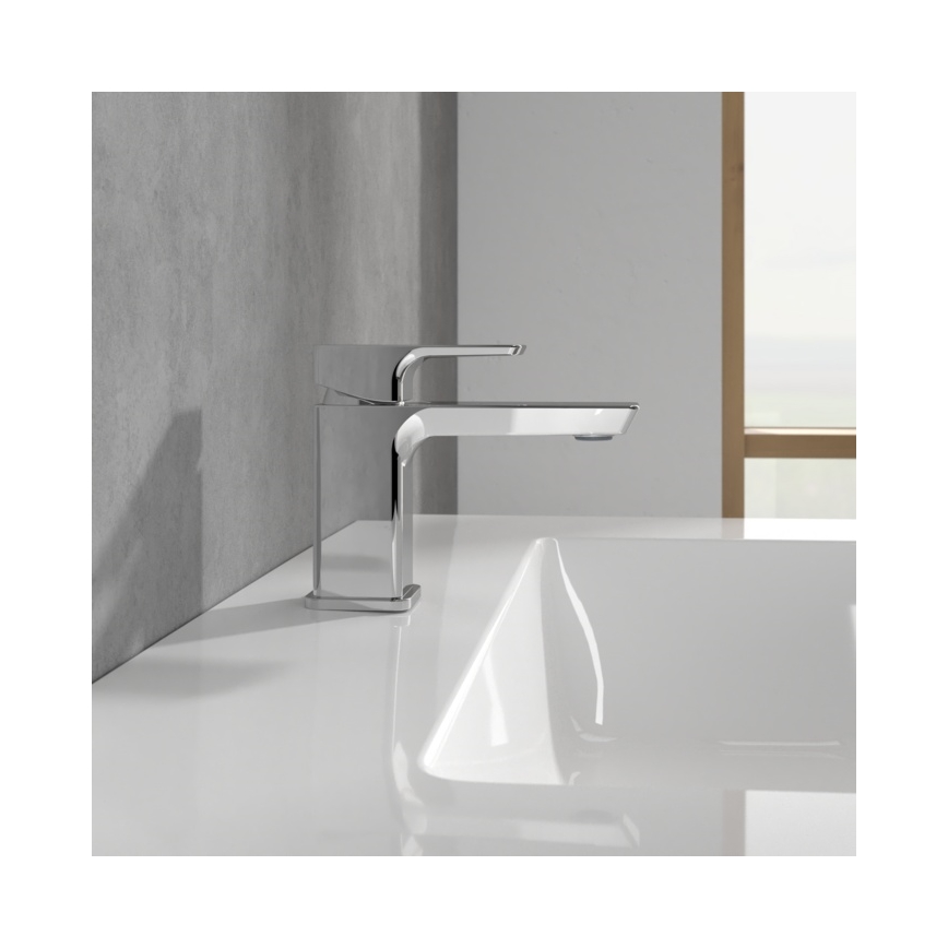 Villeroy & Boch TVW11200100161 - Μπαταρία νιπτήρα SUBWAY 3.0 12,5 cm γυαλιστερό χρώμιο