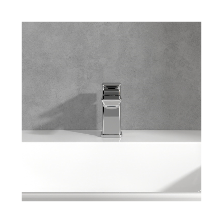 Villeroy & Boch TVW11200100161 - Μπαταρία νιπτήρα SUBWAY 3.0 12,5 cm γυαλιστερό χρώμιο