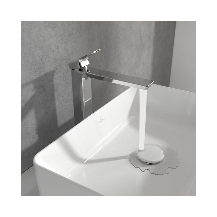 Villeroy & Boch TVW11200400061 - Μπαταρία νιπτήρα SUBWAY 3.0 29,5 cm γυαλιστερό χρώμιο