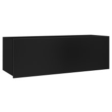Wall cabinet PAVO 35x105 cm μαύρο