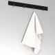 Wall towel hanger 40 cm μαύρο