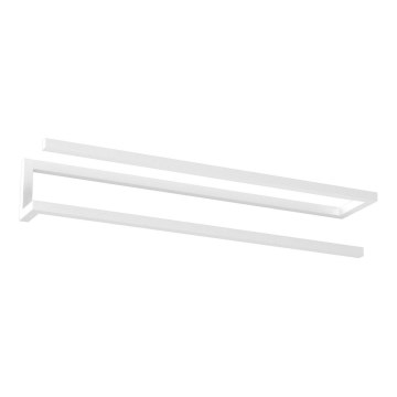 Wall towel holder 10x60 cm λευκό