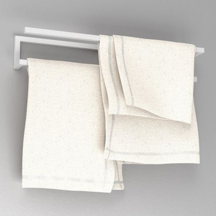 Wall towel holder 10x60 cm λευκό