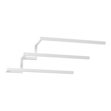 Wall towel holder 19x58 cm λευκό