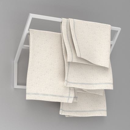 Wall towel holder 37x60 cm λευκό