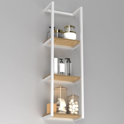 Wall towel holder 78x23 cm λευκό