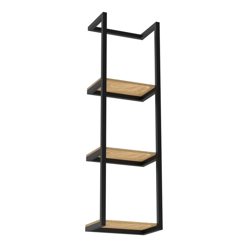 Wall towel holder 78x23 cm μαύρο