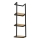 Wall towel holder 78x23 cm μαύρο