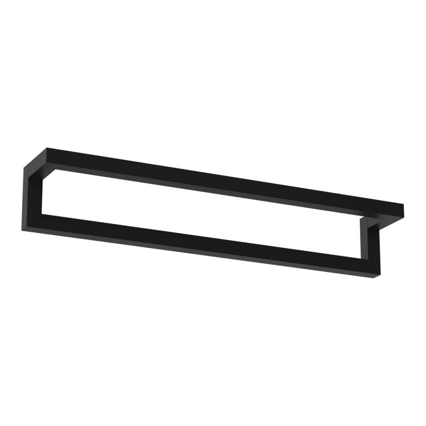 Wall towel holder 7x40 cm μαύρο