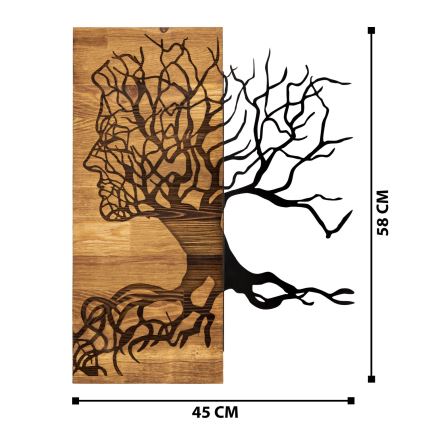 Wall διακοσμητικό 45x58 cm Tree of Life