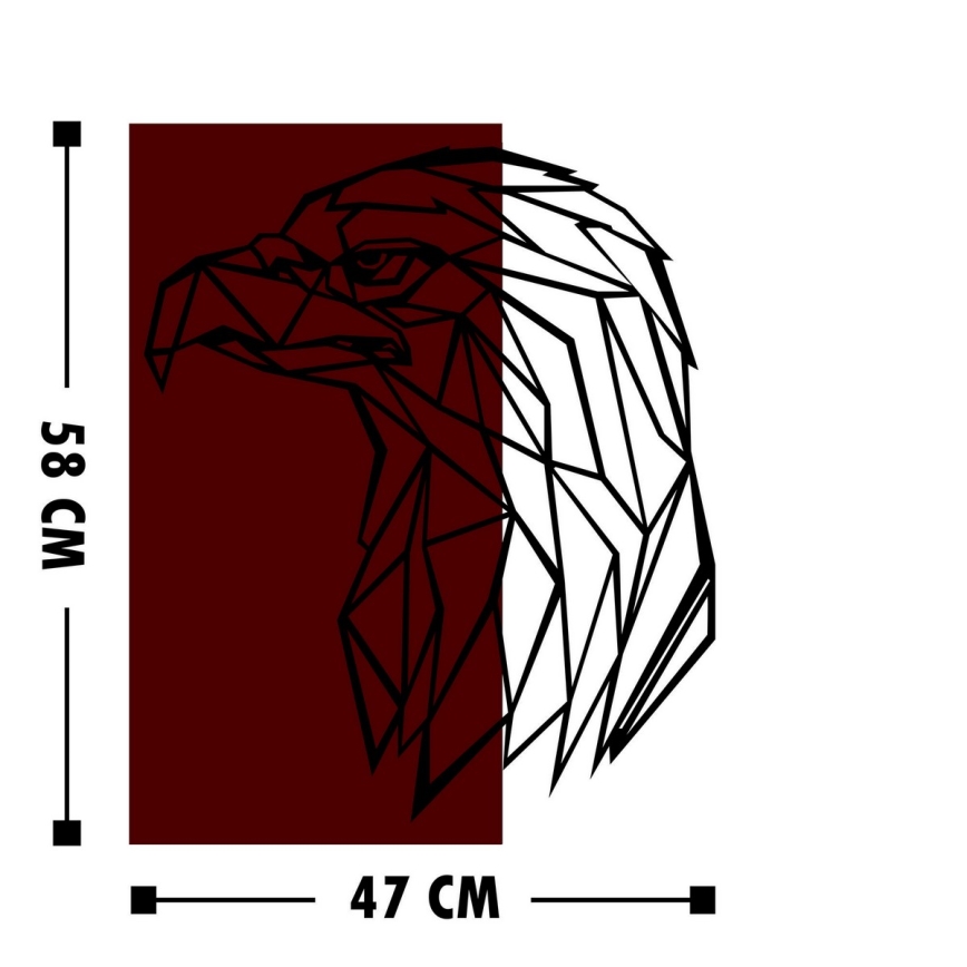 Wall διακοσμητικό 47x58 cm eagle