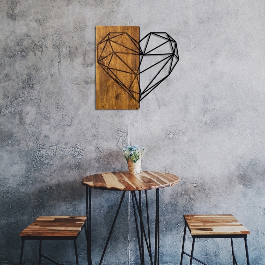 Wall διακοσμητικό 58x58 cm heart