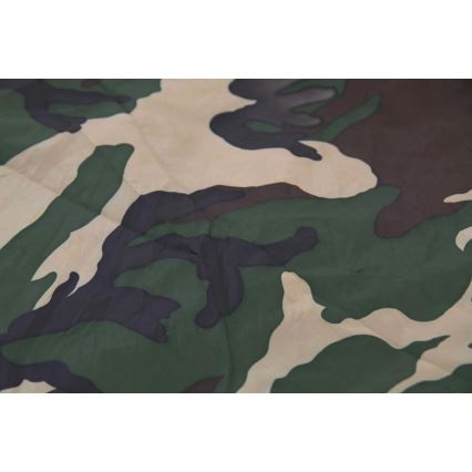 Waterproof tarpaulin 3x4 m camouflage