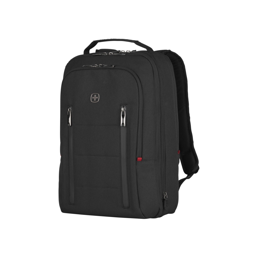 Wenger - Σακίδιο πλάτης - Backpack για Laptop 16 l 16 με θήκη για tablet 12 Πόλη Traveler μαύρο
