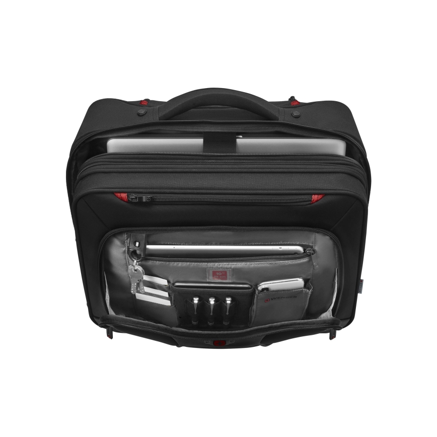 Wenger - Τσάντα laptop με ροδάκια 20 l 16 Transfer μαύρο