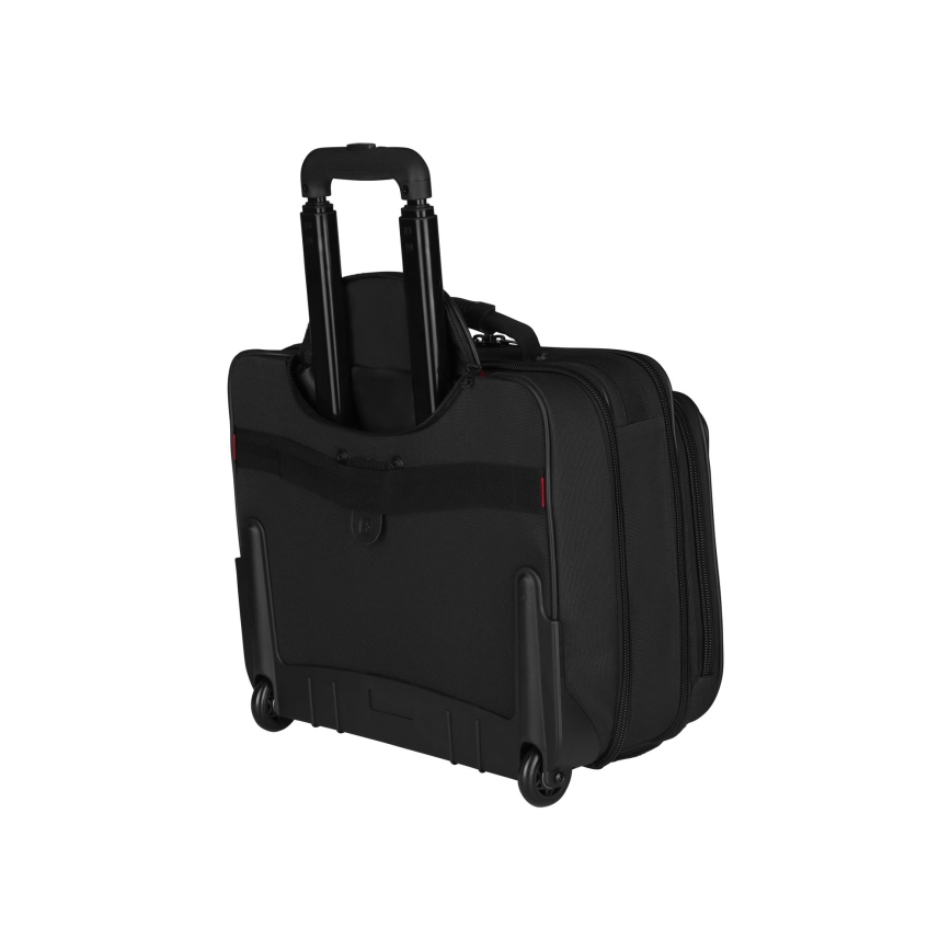 Wenger - Τσάντα τροχήλατη 29 l + θήκη laptop 15,6 Granada μαύρο