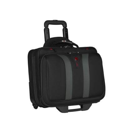 Wenger - Τσάντα τροχήλατη 29 l + θήκη laptop 15,6 Granada μαύρο