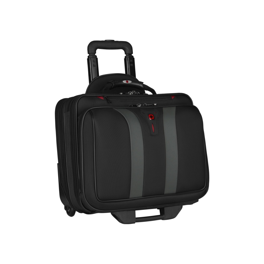 Wenger - Τσάντα τροχήλατη 29 l + θήκη laptop 15,6 Granada μαύρο