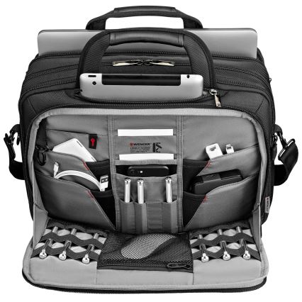 Wenger - Τσάντα για laptop 19 l 14-16 με θήκη για tablet 10 BC Αστέρι μαύρο