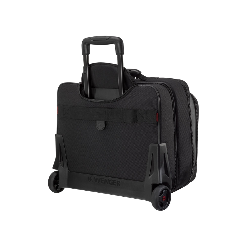 Wenger - Βαλίτσα ταξιδιού με ρόδες 23 l 17" + Τσάντα laptop με ρόδες 15,4" Potomac μαύρο